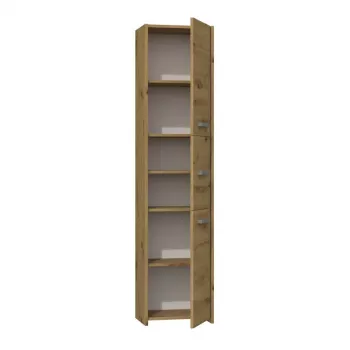 Topeshop S43 ARTISAN kylpyhuoneen säilytyskaappi tammi