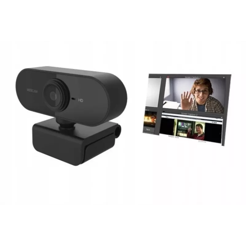 Web-kamera MANTA W177 1080p-resoluutio Bluetooth-yhteydellä