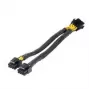 CPU-virtasovitinkaapeli Akasa 8-pin dual 4+4-pin (AK-CBPW35-20)