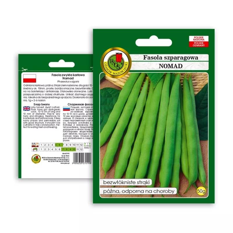 Nomad Green Dwarf papusiemenet, 50g - vihannessiemenet