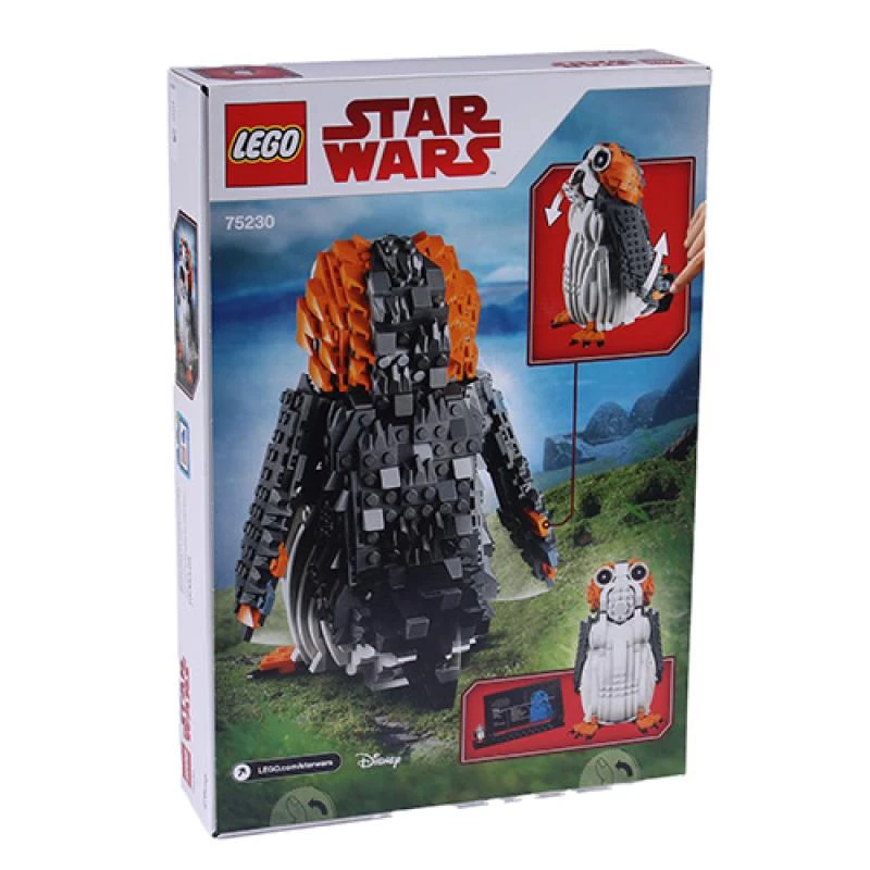 LEGO rakennettava hahmo Star Wars Porg 75230 – keräilymalli liikkuvilla toiminnoilla