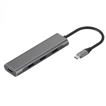 USB Type-C -sovitin extra digital CA913411 — 4× USB 3.0 -liitäntää