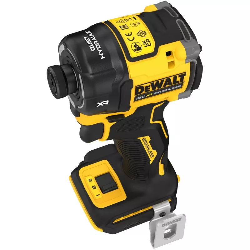 Ruuvinväännin DeWalt DCF870NT-XJ, 18V Li-Ion, 56 N·m, 1/4 inch istukka, pistoolikahva, 100 mm pituus