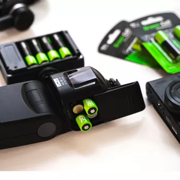 Uudelleenladattava akku Green Cell GR01 AA NiMH 1,2 V 2600 mAh, 4 kpl, vihreä