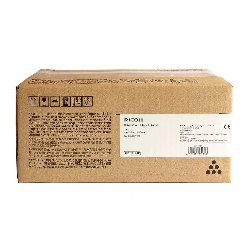 Ricoh 418447 P 501H värikasetti, musta