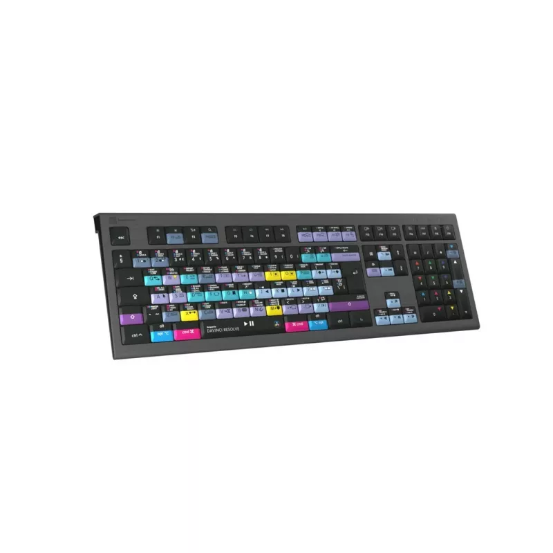 Logickeyboard ASTRA 2 näppäimistö USB QWERTY englanti musta Full-Size 104 näppäintä