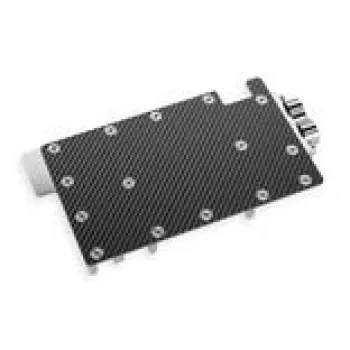 Taustalevy Alphacool 10261 alumiini kromi kupari musta 95,7 mm