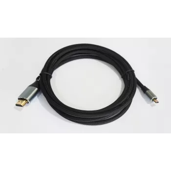 TB Micro HDMI - HDMI -kaapeli AKTBXVH21MICRO2 4K 60 Hz, Micro HDMI (Type-D) - HDMI (Type-A)