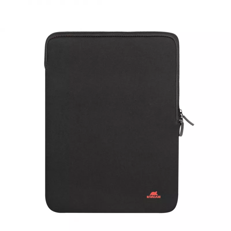 RIVACASE Antishock 5221 MacBook 13 -sleeve, pystysuora, musta, kaksivetoketjuinen