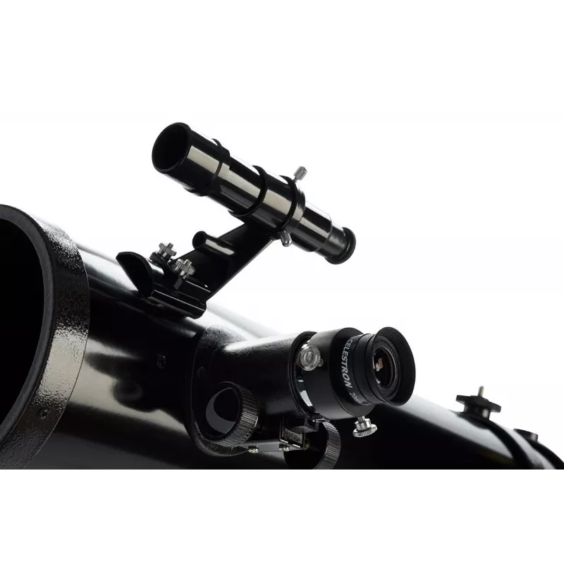 Celestron PowerSeeker 114EQ refraktori 45x musta