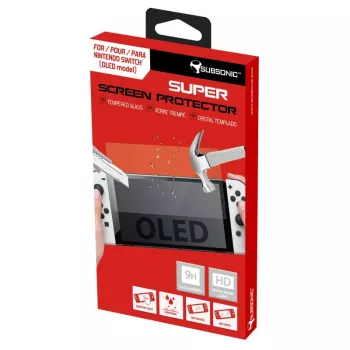 Subsonic Super Screen Protector karkaistu lasi Nintendo Switch OLED