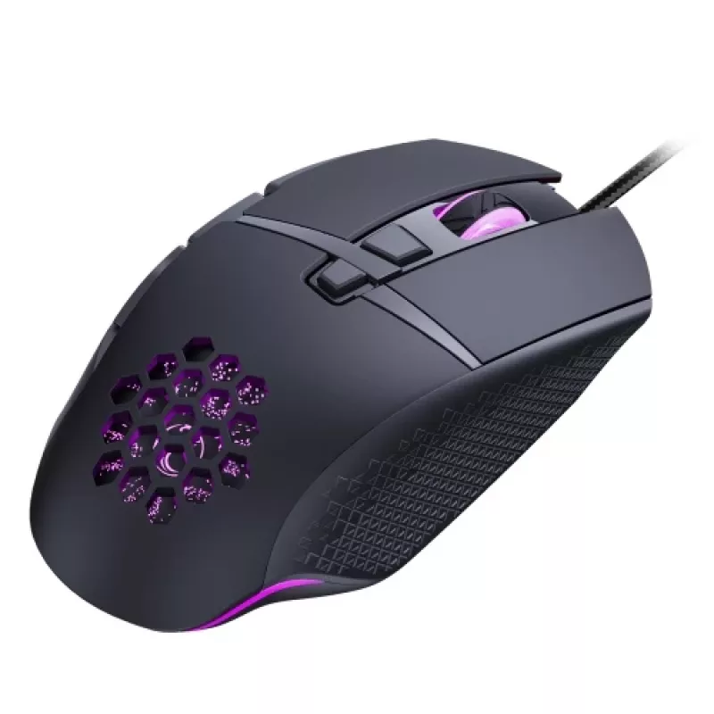 Lumi Legend WM03G-16 johdollinen hiiri, USB Type-A, optinen, 7200 DPI, Juoda