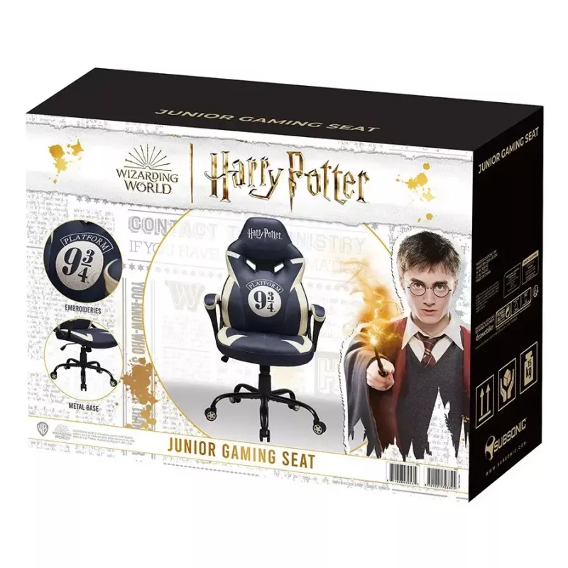 Subsonic Junior pelituoli Harry Potter Platform 9 3/4, keinonahka (SA5573-H6)