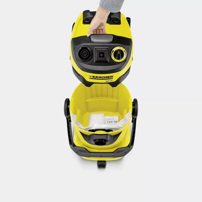 Karcher suodatinpussi MV4 20L märkä- ja kuivaimuriin, 4 kpl:n pakkaus