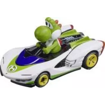 Slotcar CARRERA GO!!! Nintendo Mario Kart P-Wing Yoshi mittakaava 1:43