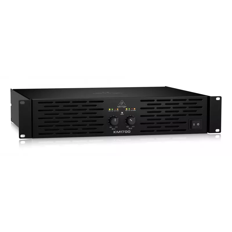 Behringer KM1700 audiovahvistin esiintymislava/musta