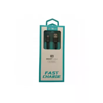 USB-latauskaapeli Devia Micro Smart Series V2 5V 2,1A 1 m, musta