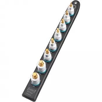 Torx-kärkisarja Hazet 992T-SR/8 — 8 osaa lyhyet Torx T20–T60