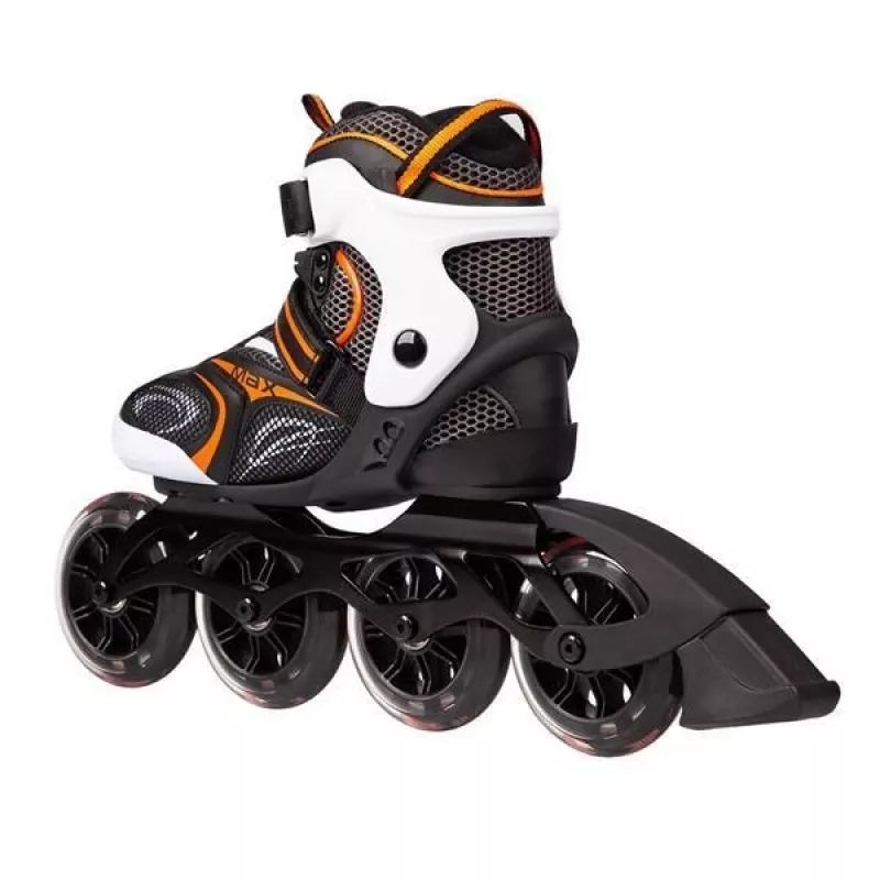 Inline-rullaluistimet Nils Extreme NA1060S musta-oranssi koko 40