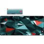 Näppäimistö Sharkoon SKILLER SGK50 S3 Design Bundle D1 harmaa-vihreä punainen — johdollinen pelinäppäimistö, kompakti asettelu