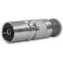 Televes IPK2000 IEC-puristusjatkoliitin, hopea