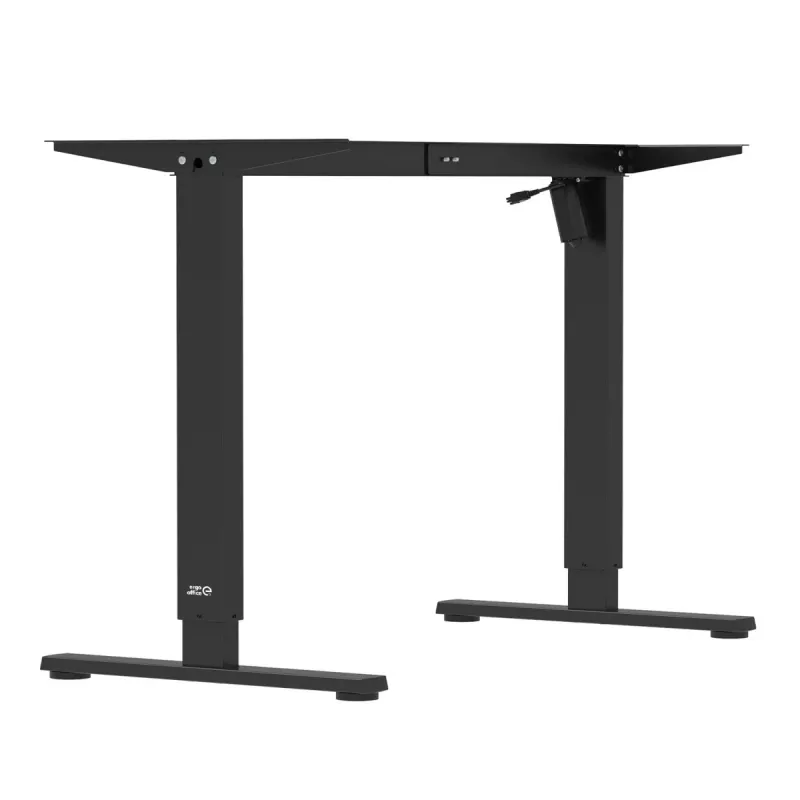 Ergo Office sähköisesti korkeussäädettävä työpöytä, enintään korkeus 1160 mm, enintään - 80 kg, ilman istuma-seisoma-pöytätasoa, musta, ER-400 B