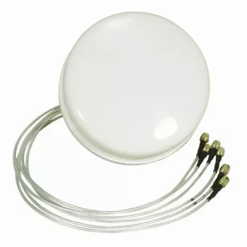 ALLNET-antenni 2,4/5 GHz 4 dBi DualBand Spatial Diversity MIMO kattoantenni HG2458-4SDC-RSP