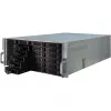 Palvelinkotelo Inter-Tech 4U-4424 rack musta, hopea