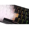 Deltaco pelinäppäimistö DK240 mini 60% USB, RGB musta