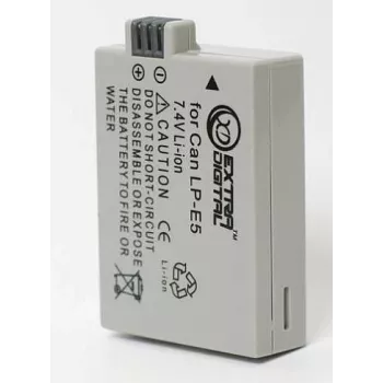 Paristo extra digital LP-E5 7,2V 1800mAh Canon-kameroihin