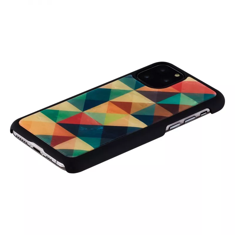 iKins älypuhelinkotelo iPhone 11 Pro – suojakotelo Mosaic musta