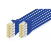 DIGITUS CAT 6A S/FTP -verkkokaapeli DK-1644-A-010-B-10, 1 m, sininen, 10 kpl