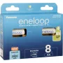 Akut PANASONIC ENELOOP AA 2000 mAh 8 kpl (BK-3MCDE/8HH)