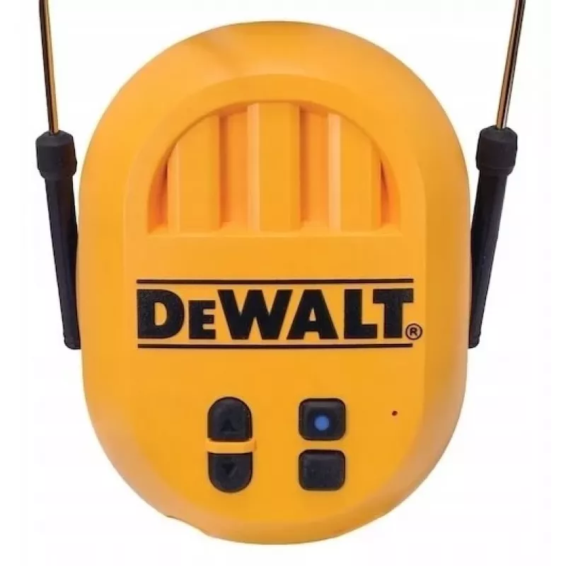 Dewalt DPG17-BX kuulonsuojaimet Bluetoothilla musta, keltainen