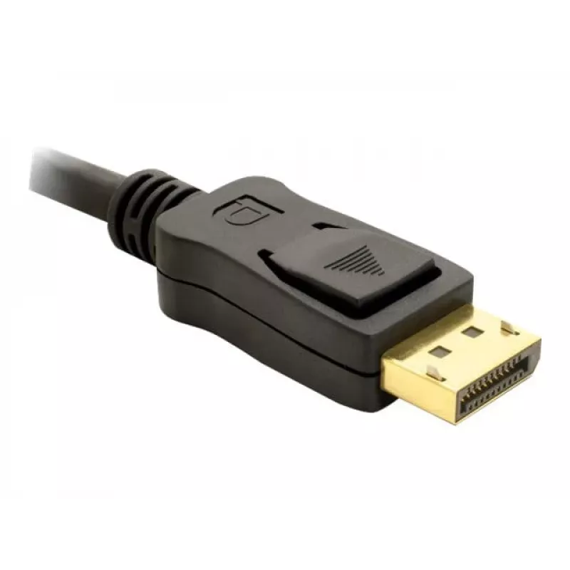 DisplayPort-kaapeli DeLOCK 82423 1 m uros-uros musta