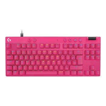 Pelikuulokkeet Logitech G 920-013249 USB AZERTY French Pink Tenkeyless