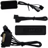 Lian Li UNI FAN TL120 Wireless 12TL1W3B tuulettimet (3 kpl), 120 mm, ARGB, PWM, musta