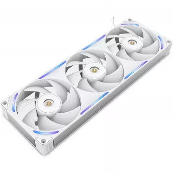 Tietokonekotelon tuuletin NZXT F360X 120 mm valkoinen, 360×30×120 mm