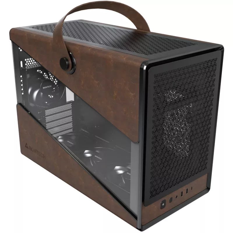 PC-kotelo Montech Heritage PRO Midi Tower musta