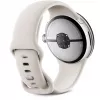 Google Pixel Watch 3 45 mm Wi-Fi älykello, kiillotettu hopea (Porcelain)