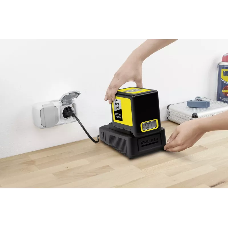 Kärcher 2.445-031.0 Battery Power 36/50 litiumioniakku, 36 V, 5 Ah, 180 Wh, 1,5 kg, keltainen
