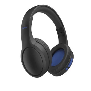 Hama 00184160 kuulokkeet/headset johdollinen & langaton panta puhelut/musiikki USB Type-C Bluetooth musta, sininen