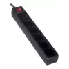 EnerGenie SPG5-C-15 ylijännitesuoja musta 5 AC-pistorasiaa 250 V 4,5 m