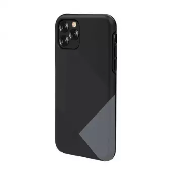 Suojakotelo Devia iPhone 11 Pro Max -puhelimelle, harmaa, yksinkertainen muotoilu