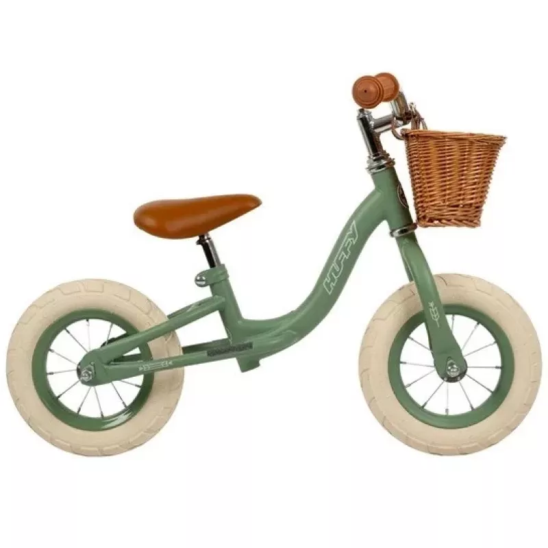 Juoksupyörä HUFFY Vintage 10 inch vihreä – HUFFY 27284W, 10 tuuman pyörät, opettelupyörä ilman polkimia