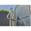 GARDENA laikkaharja Soft, akkukäyttöiseen monipuhdistin AquaBrush, pesuharja (harmaa/turkoosi)