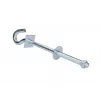 Kaapelikoukku Extralink EX.6426 ruostumaton teräs 12 mm leveys