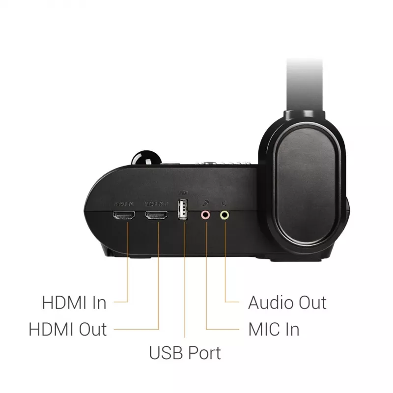 AVer F50+ asiakirjakamera musta 25,4 / 3,2 mm (1/3,2) CMOS USB 2.0