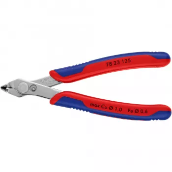 Knipex Super-Knips 78 23 125 elektroniikan ja hienomekaniikan sivuleikkuri ilman viistettä 125 mm