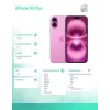 iPhone 16 Plus 256GB - pinkki